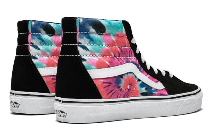 Vans Vans SK8-HI Tie-Dy Vn0A38Gevki 'Pink Blue Green' VN0A38GEVKI outlook