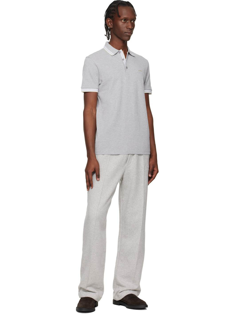 BOSS Gray Paddy Polo outlook