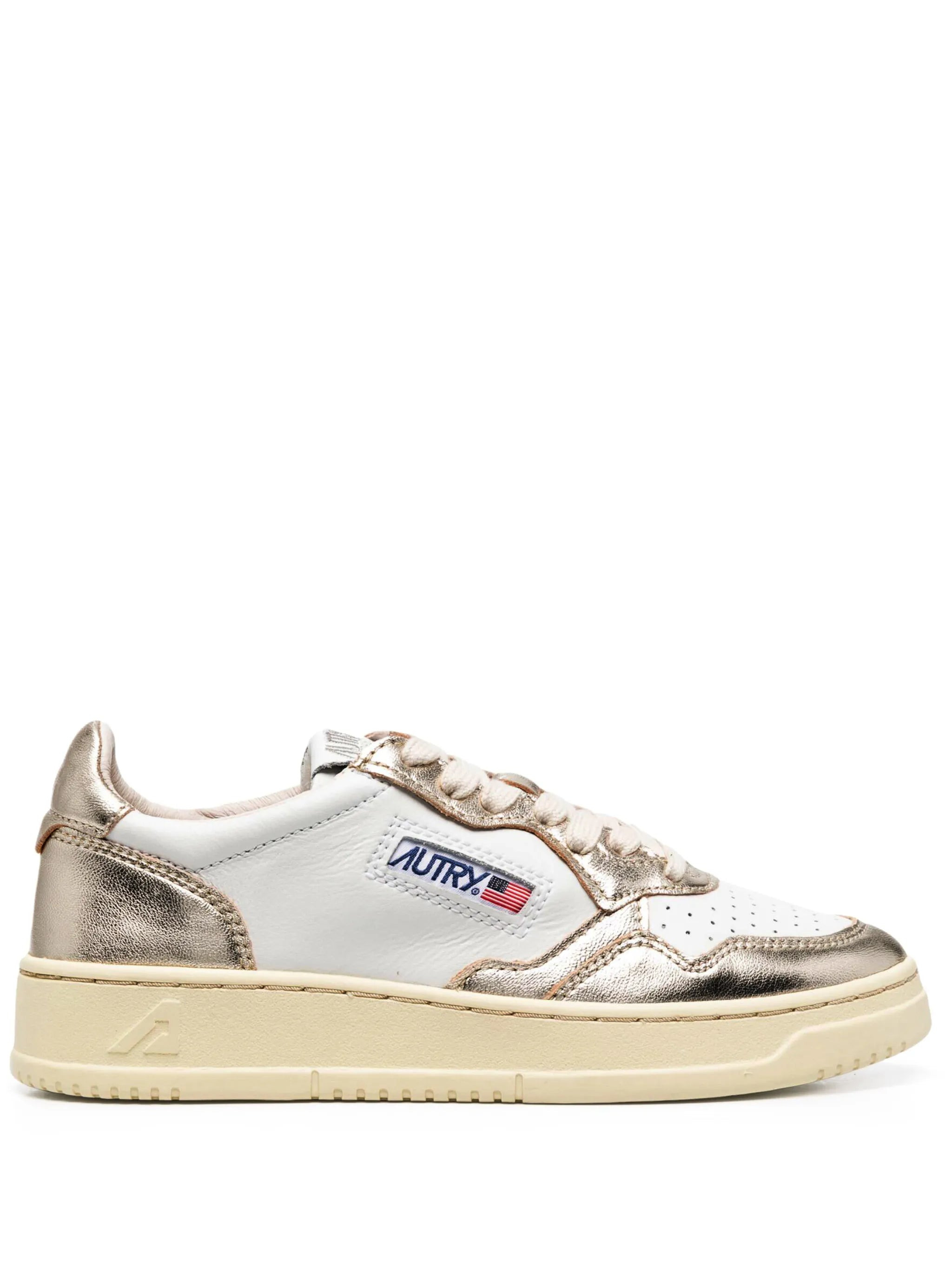Autry Medalist Low &quot;Bicolor White/Platinum&quot; Sneakers - 1