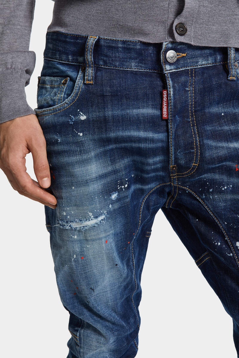 MEDIUM EASY WASH TIDY BIKER JEANS - 5