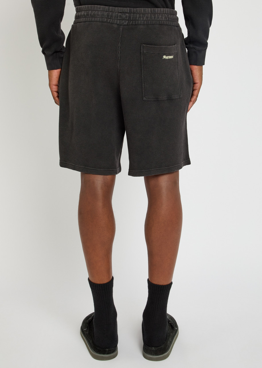 JW Anderson Garment Dye Waffle Shorts - 3