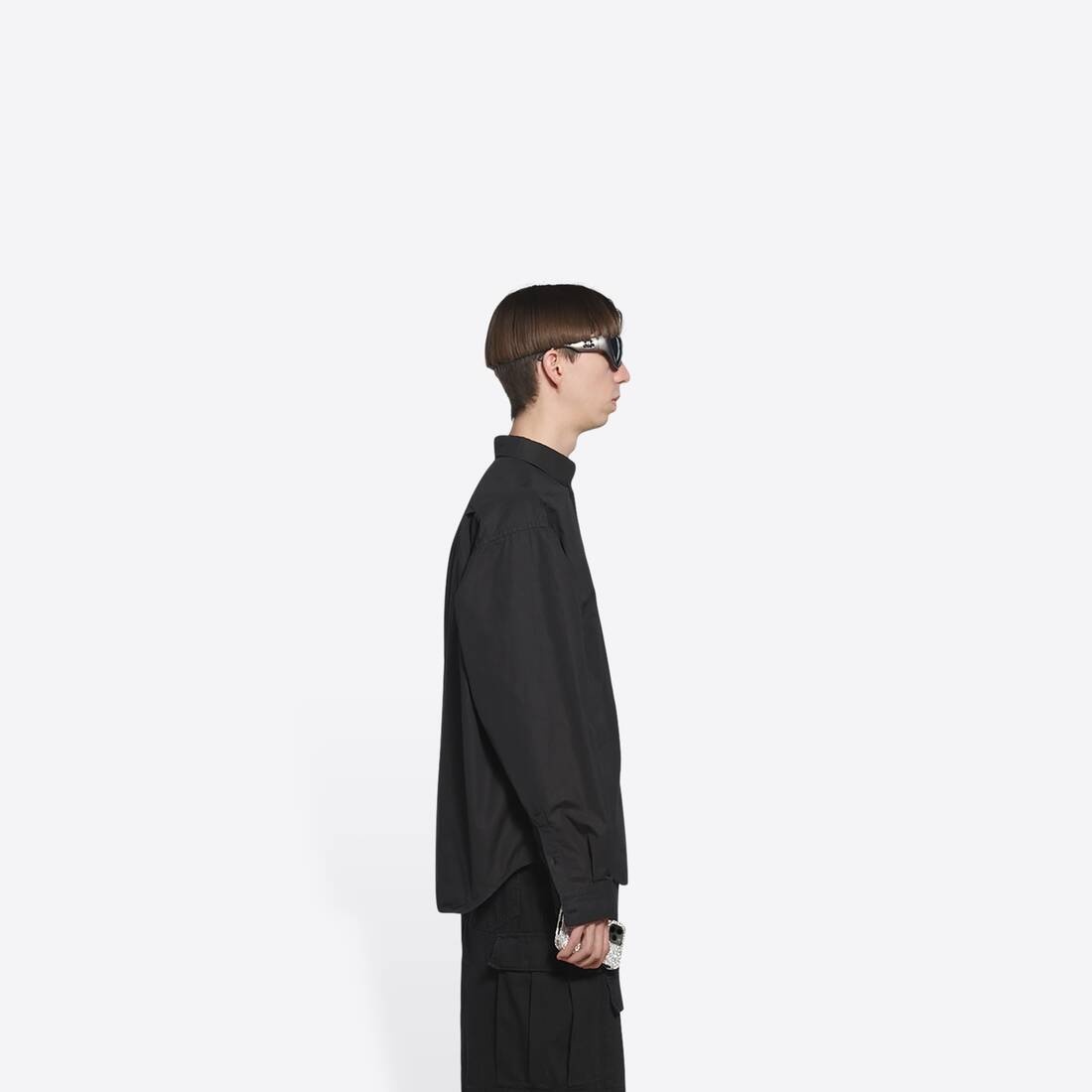 Men's Quest Large Fit Shirt  in Black - 2