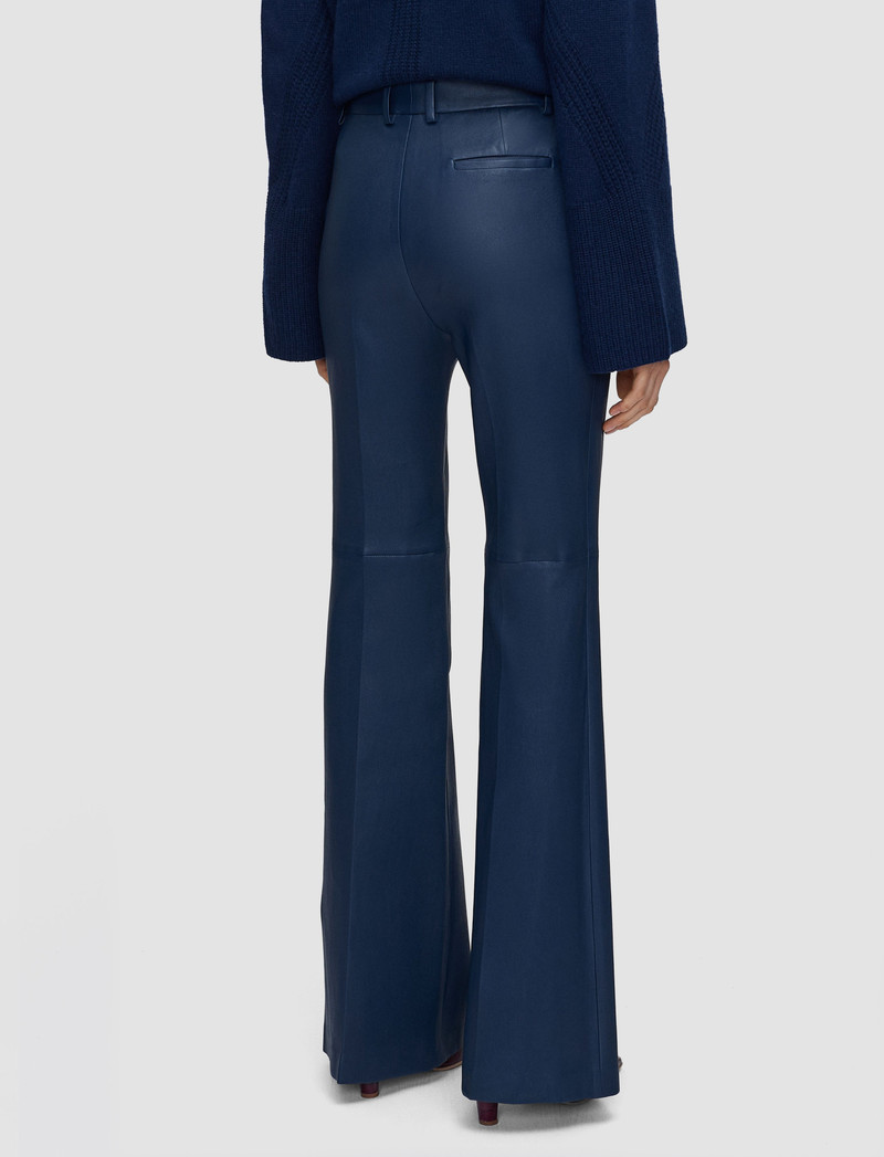 JOSEPH Tafira Leather Stretch Trousers outlook