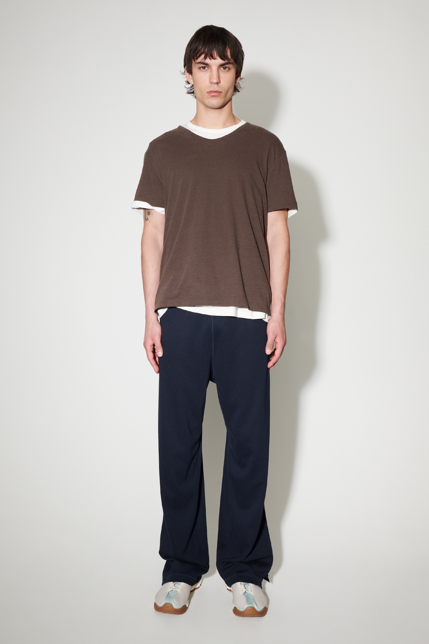 Reduced Trouser Roman Navy Olympic Viscose - 2