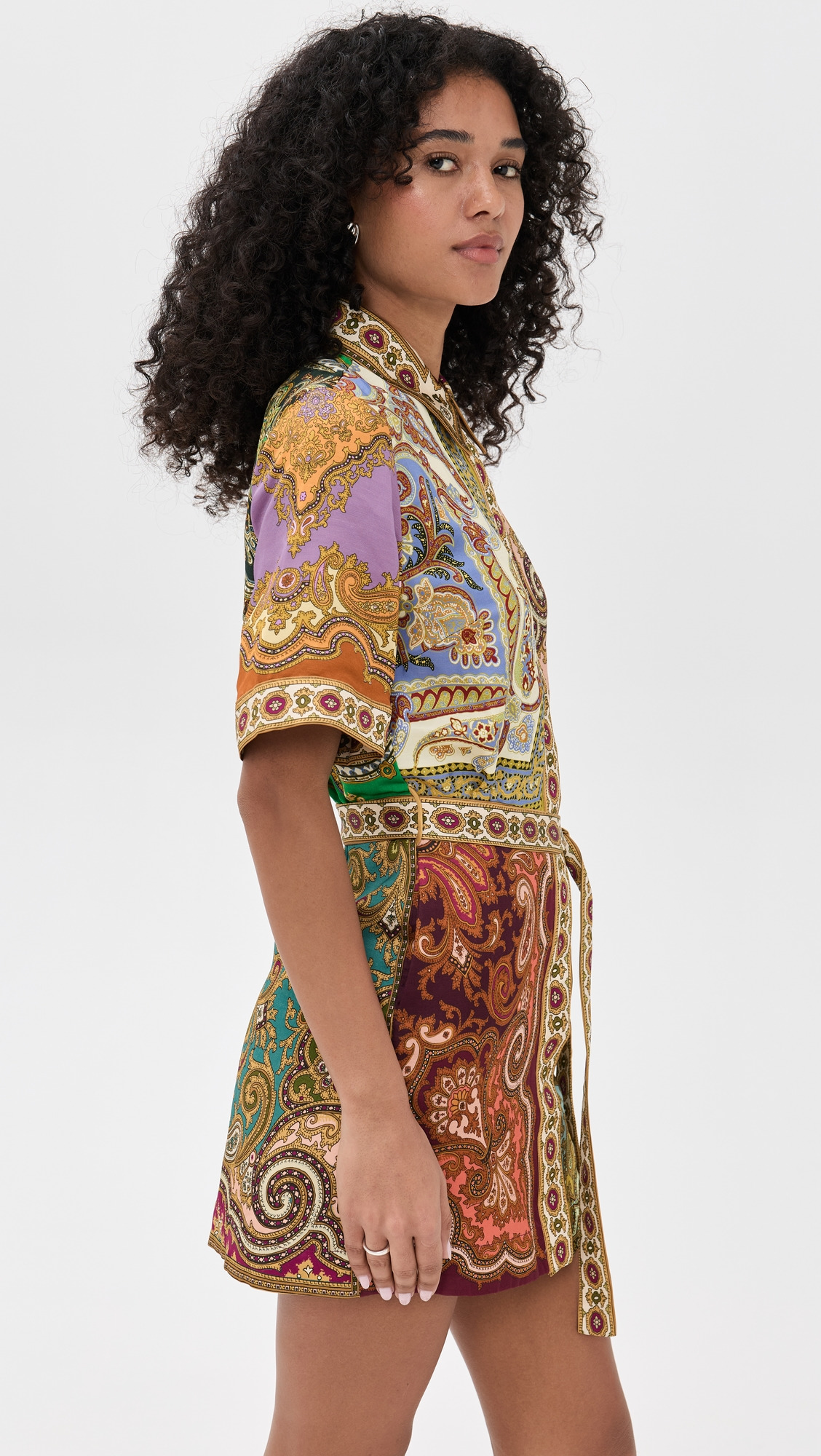Clemenza Spliced Mini Dress - 3