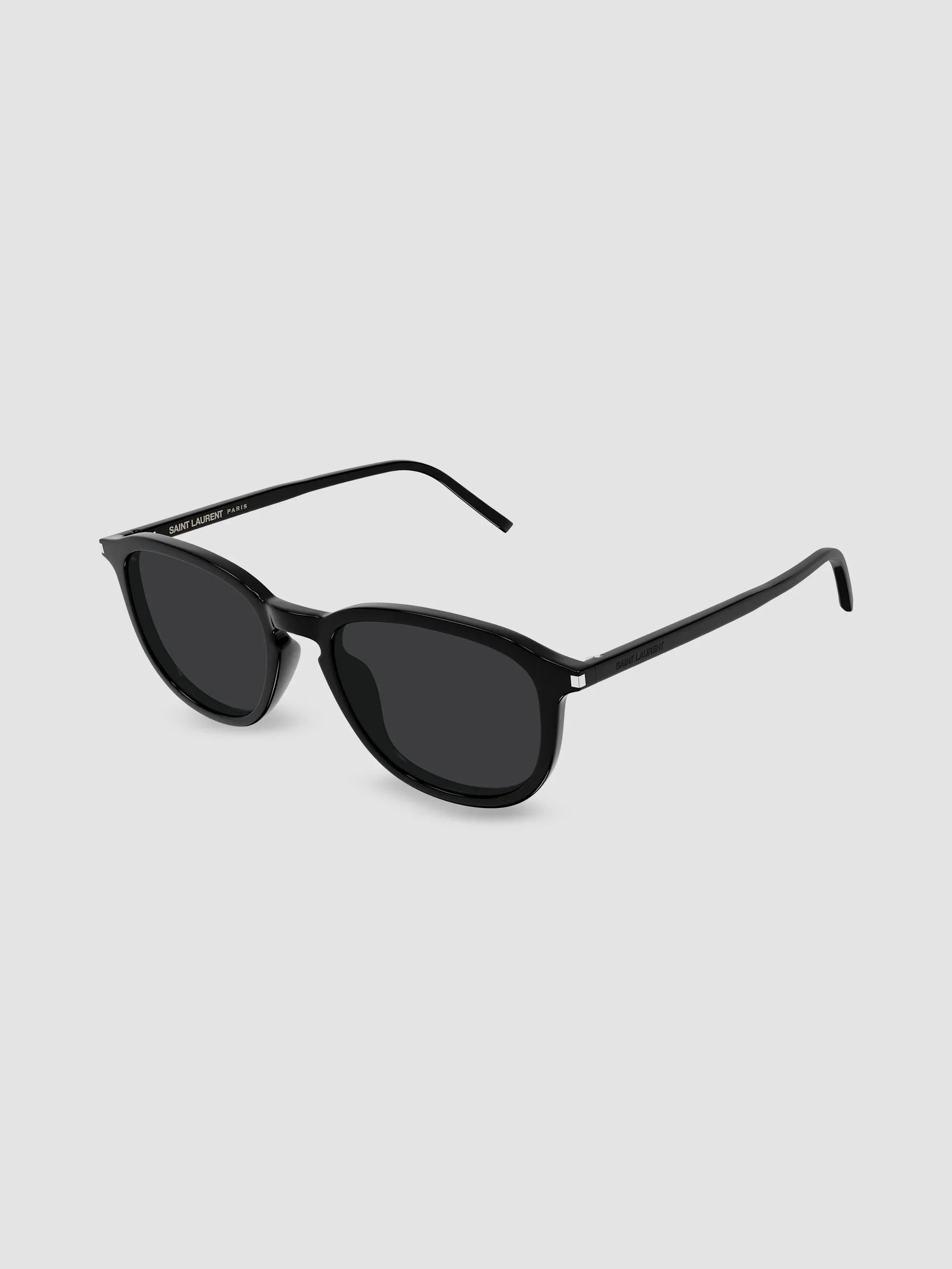 Men's 52MM Round Sunglasses - Black - 1