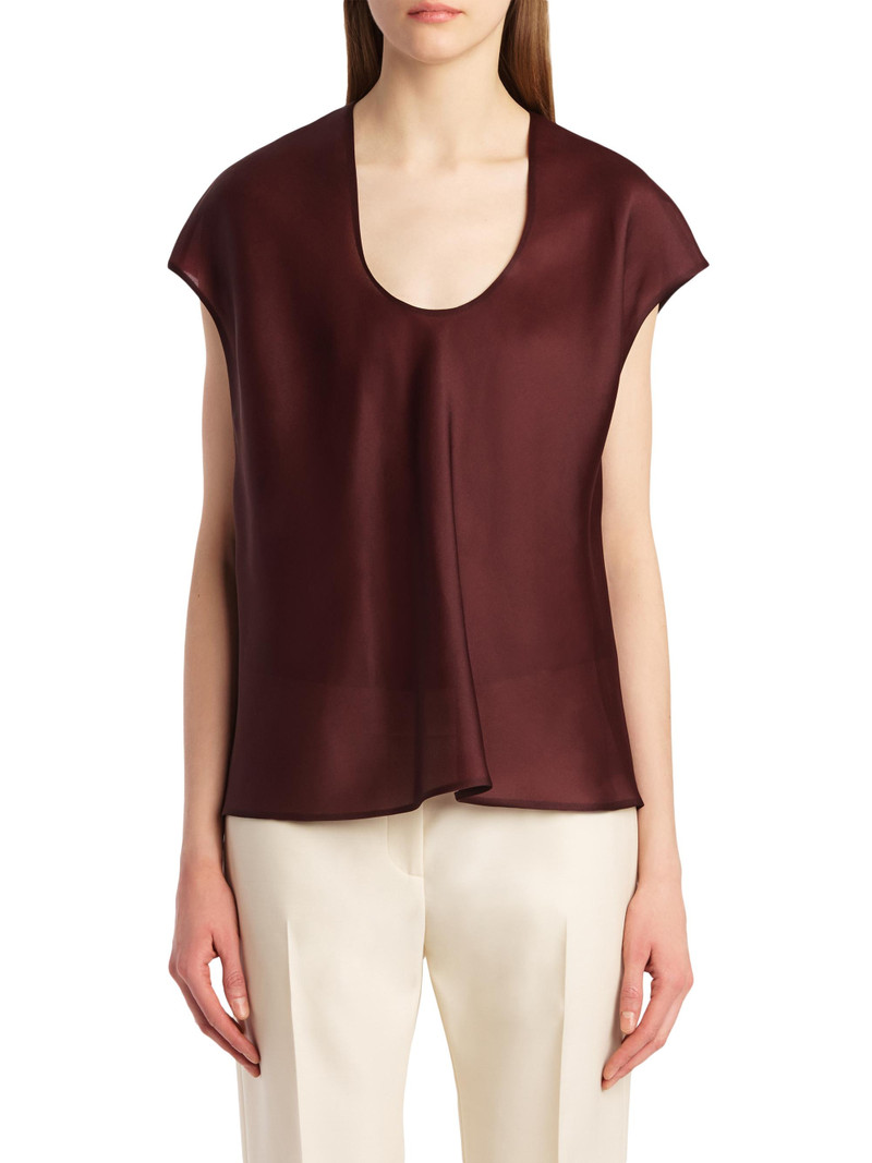 Women's Barbo Silk Top - Almandine 3