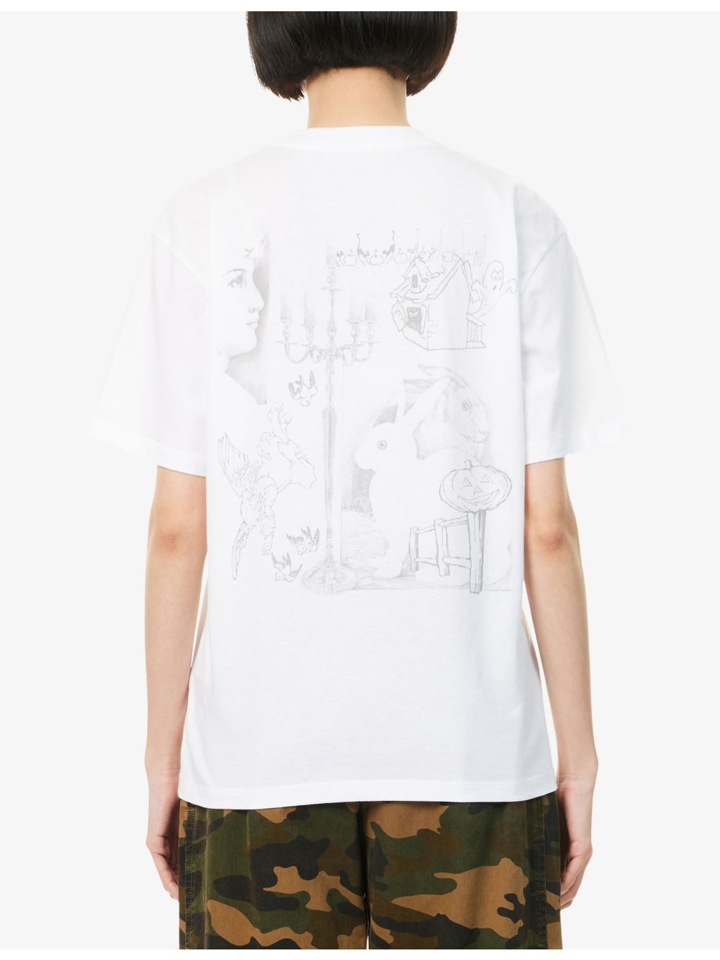 Okniceok Short-Sleeves Cotton-Jersey T-Shirt - 4
