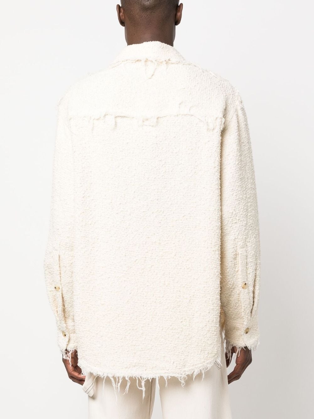 button-up bouclÃ© jacket - 5