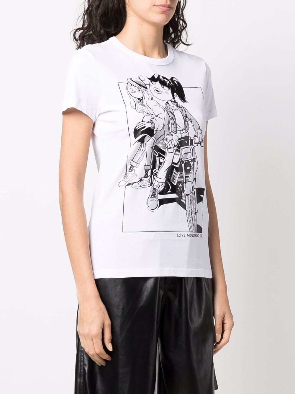 graphic-print cotton T-shirt - 3