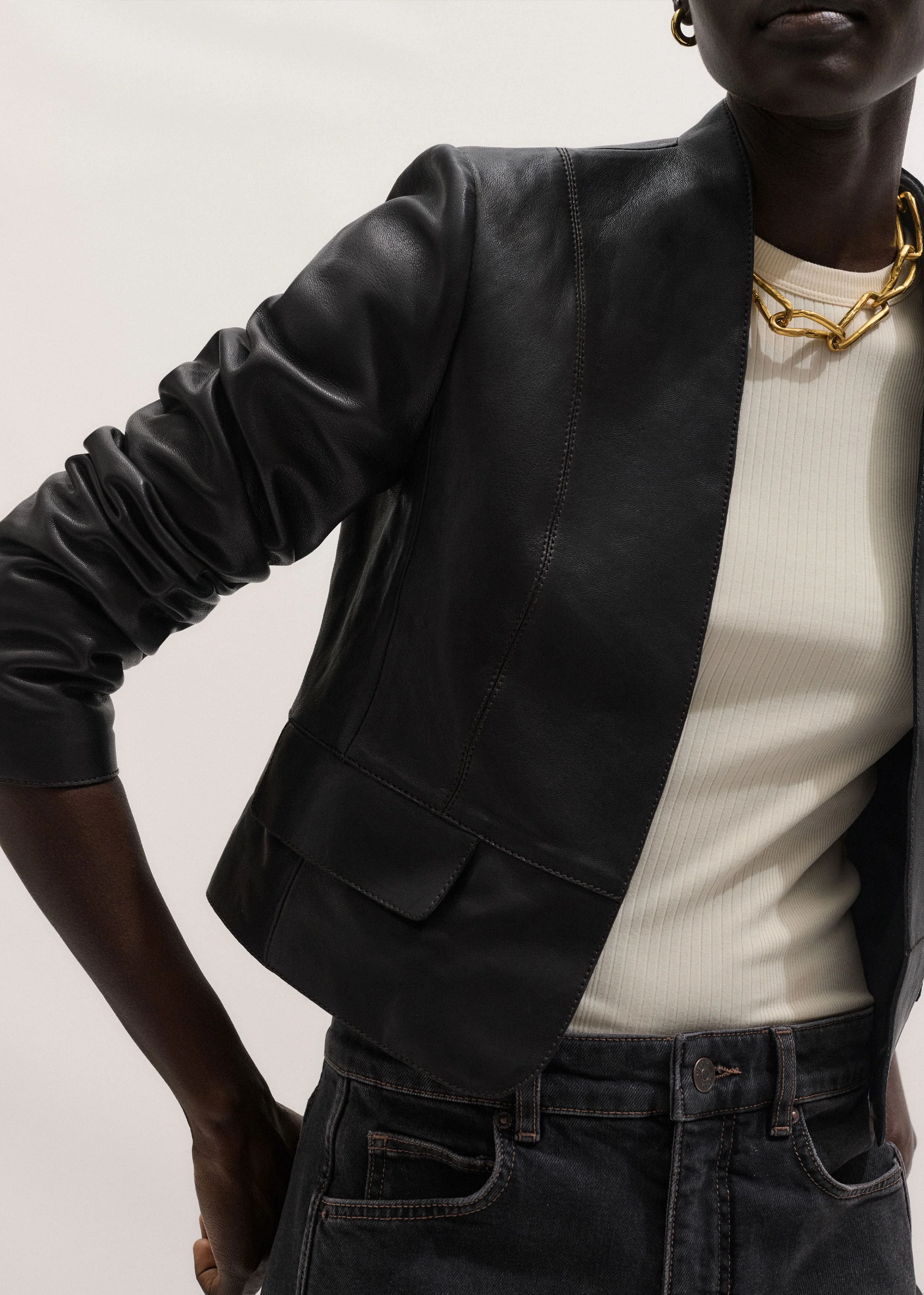 Luxe Crop Jacket - 1