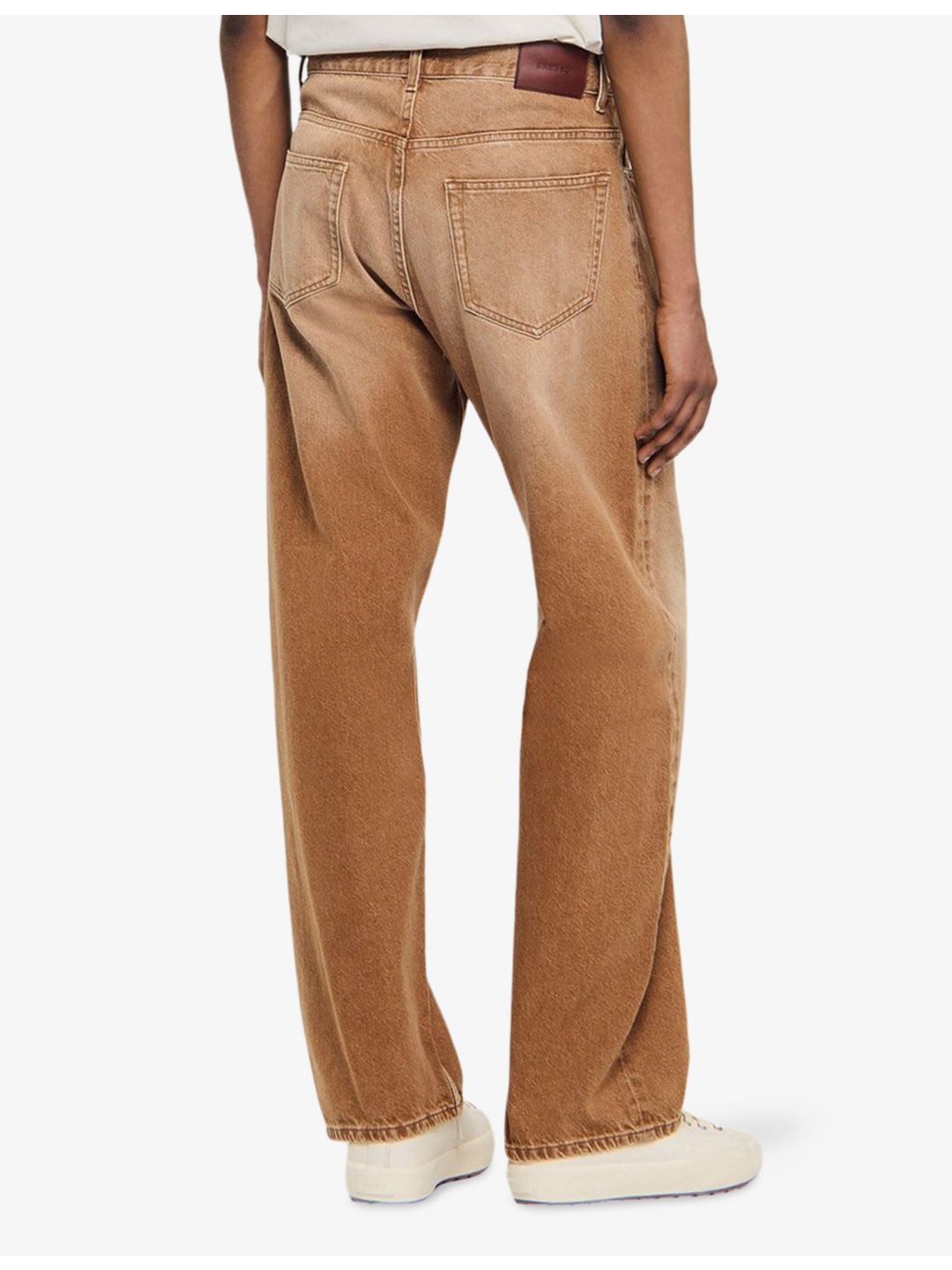 Faded Baggy Denim Jeans - 4