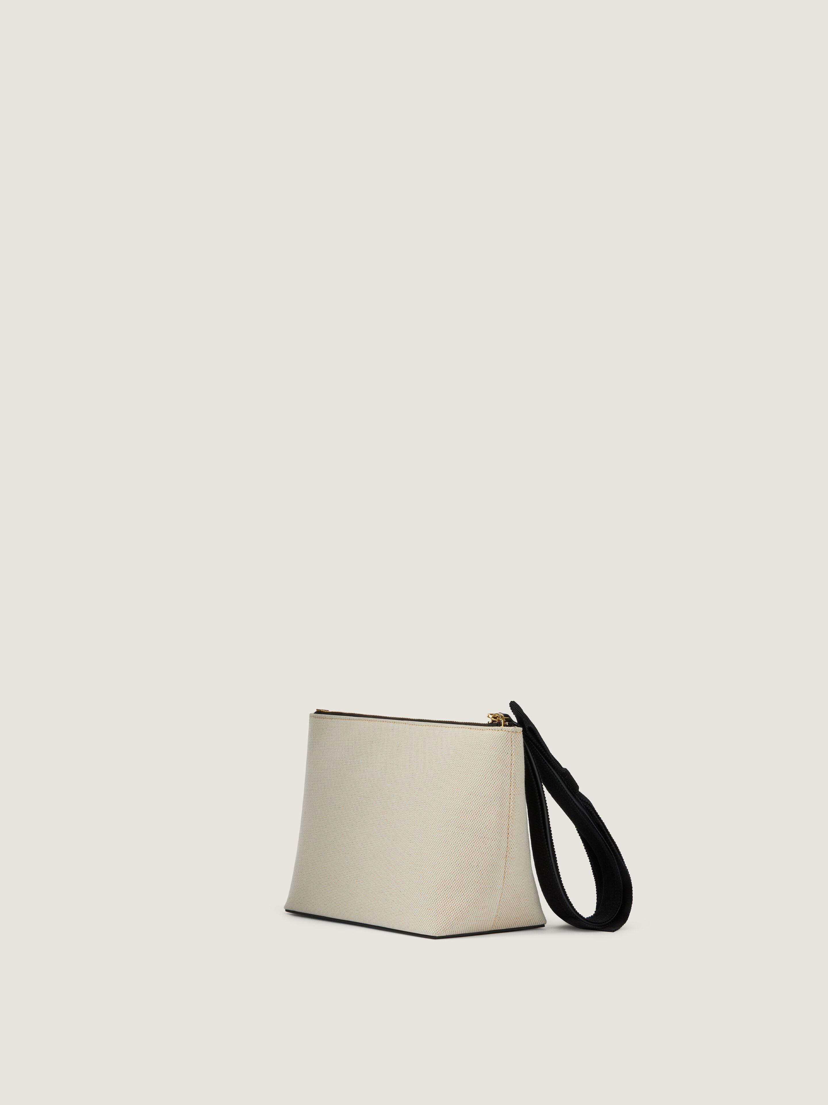 SMALL GIVENCHY POUCH IN CANVAS WITH BOW - 2