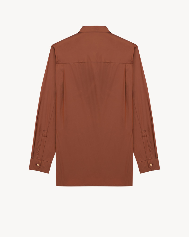 SAINT LAURENT SHIRT IN TAFFETA outlook