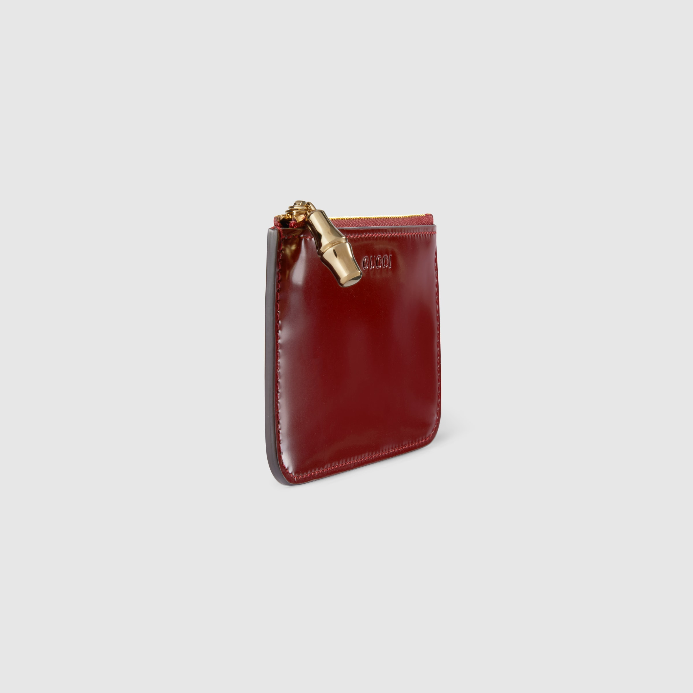 Zip key case with bamboo - 3