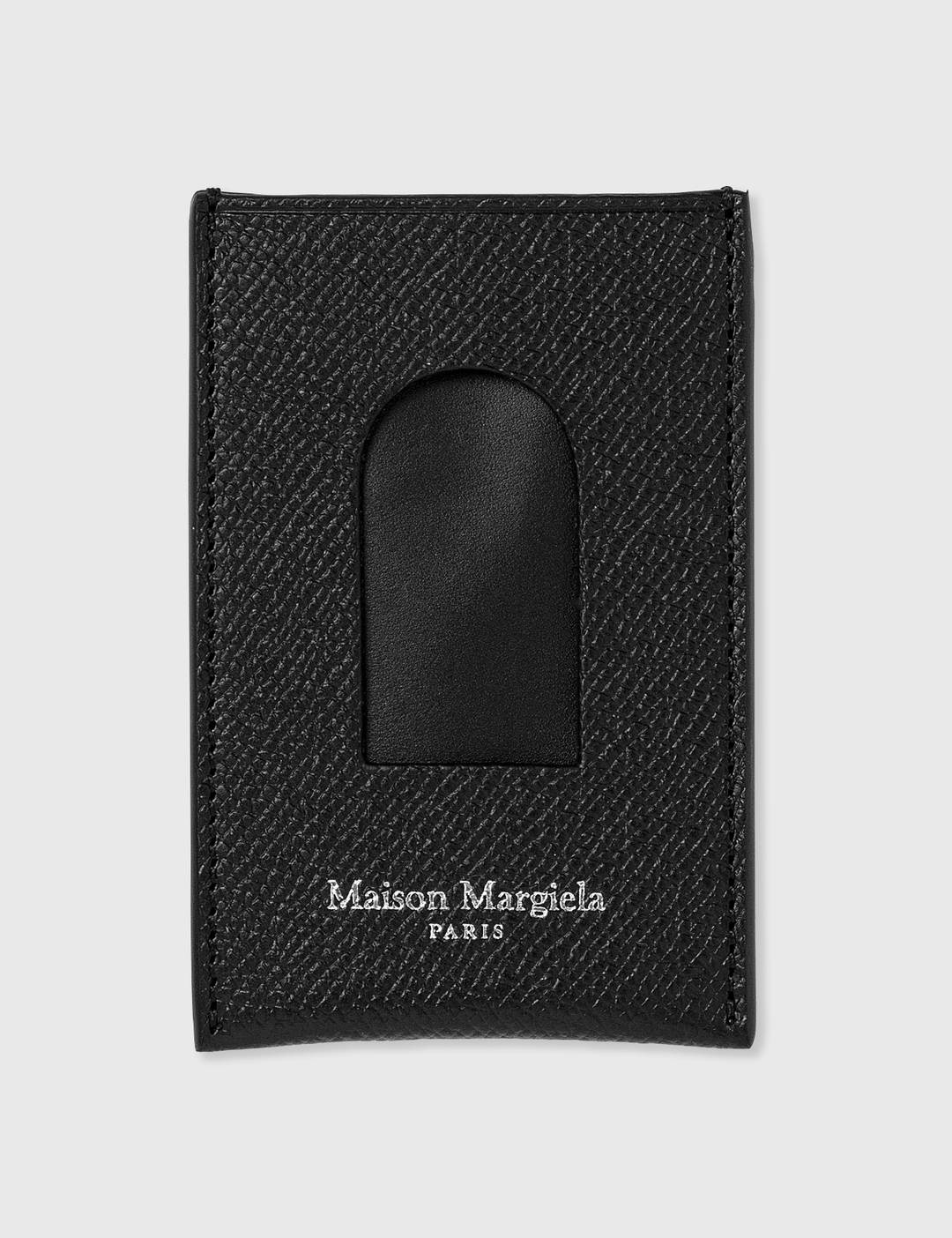 Pebble Grain Leather Card Case - 3