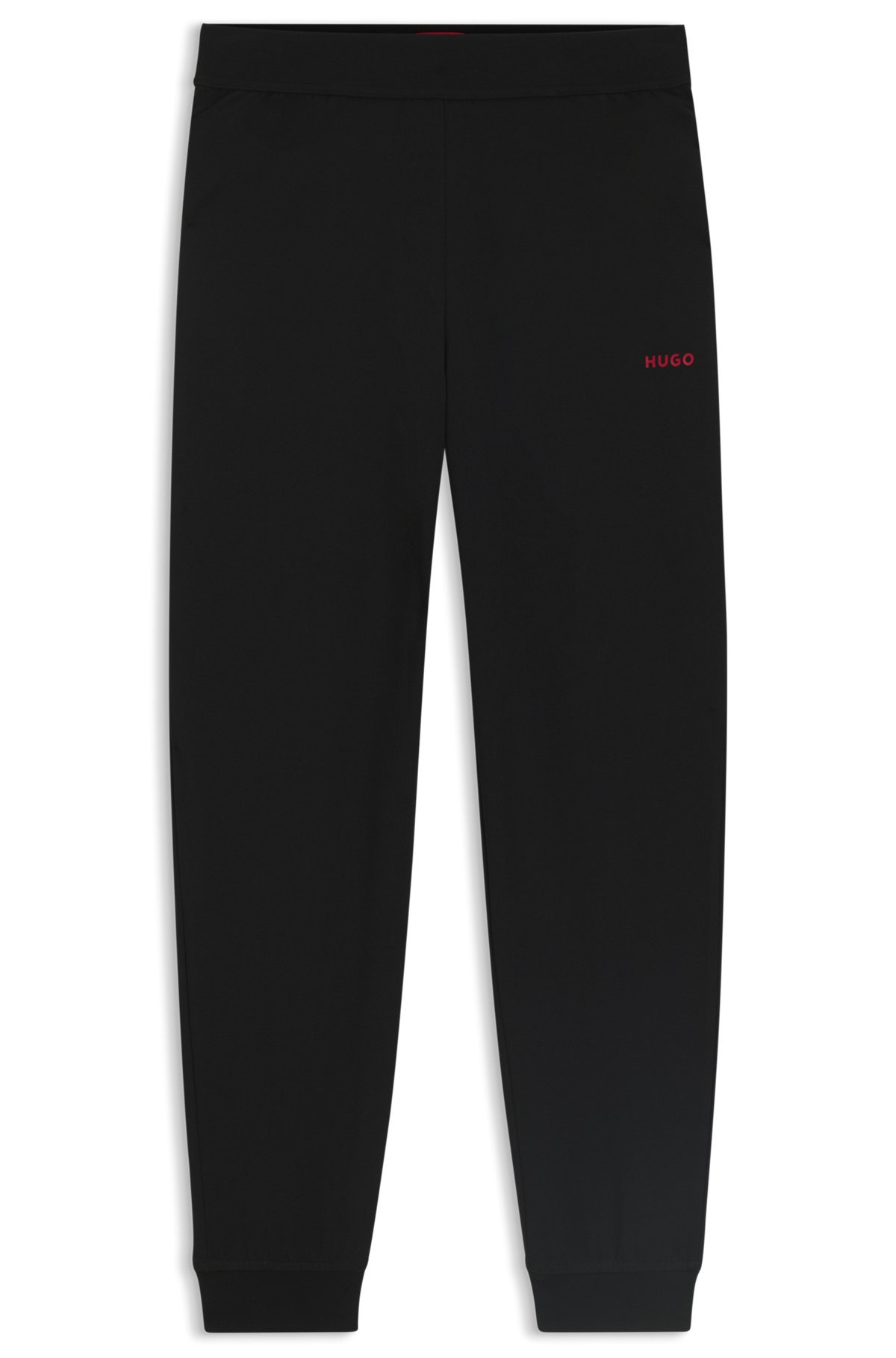 RELAXED-FIT TRACKSUIT BOTTOMS WITH PRINTED LOGO - 1