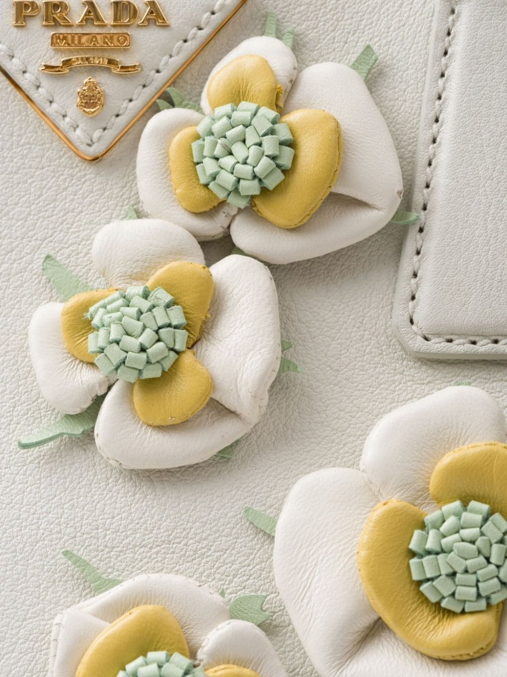 large Galleria floral appliquÃ© bag - 5