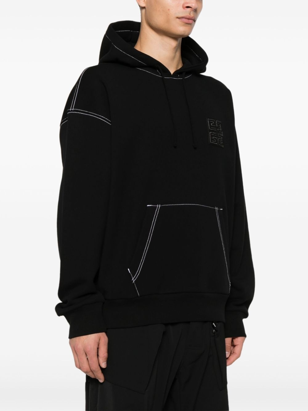 4G-motif hoodie - 3