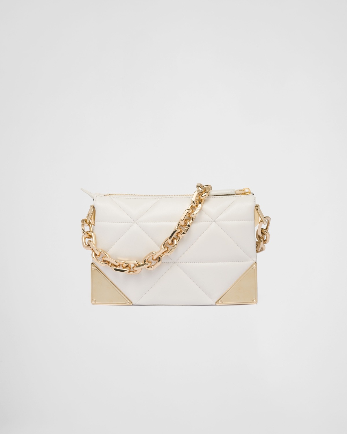 Quilted nappa leather shoulder bag - 4