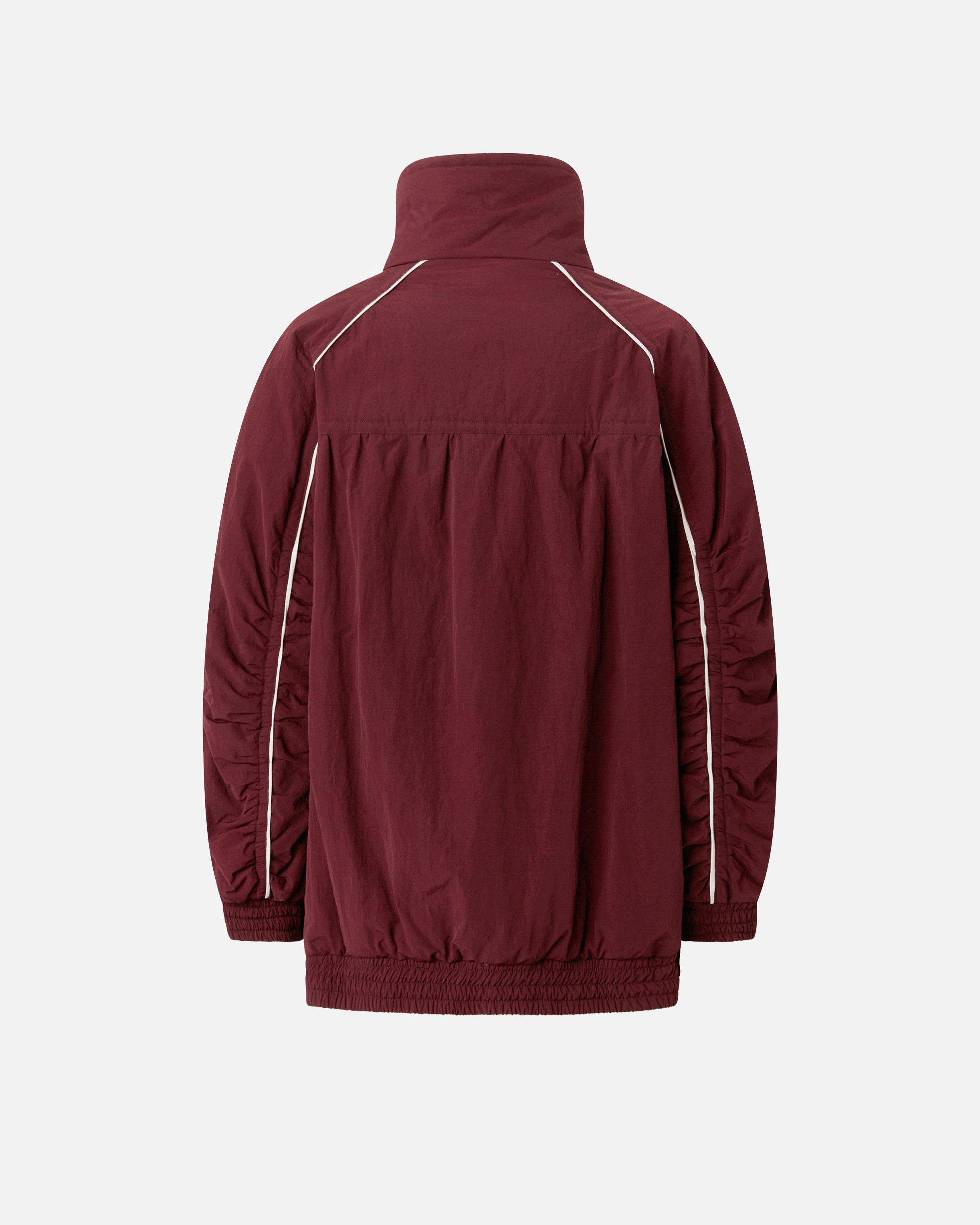 OVERSIZED BLOUSON JACKET WITH CONTRASTING EDGING - 6
