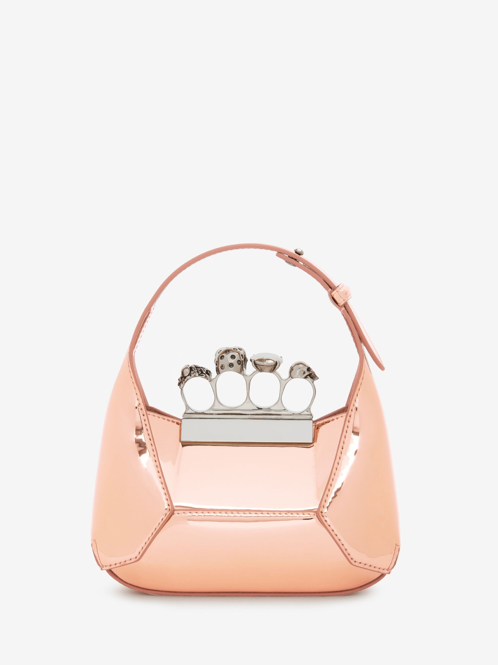 Women's The Jewelled Hobo Mini Bag in Copper - 3