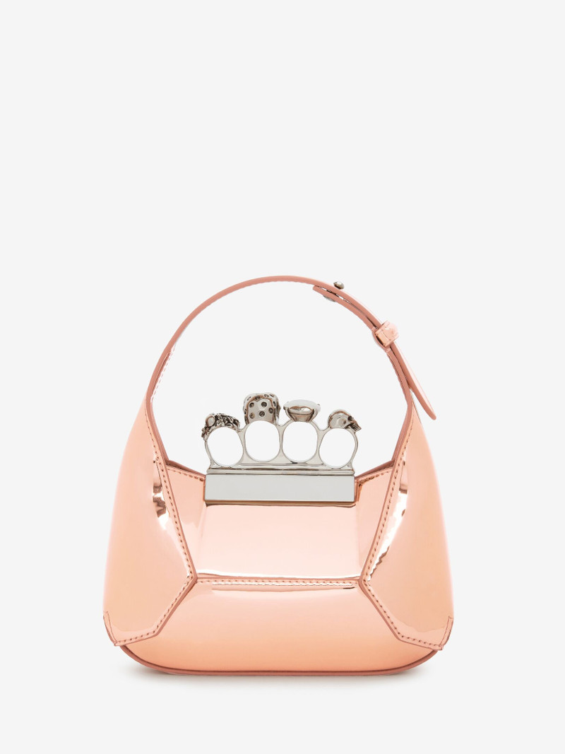 Women's The Jewelled Hobo Mini Bag in Copper 3