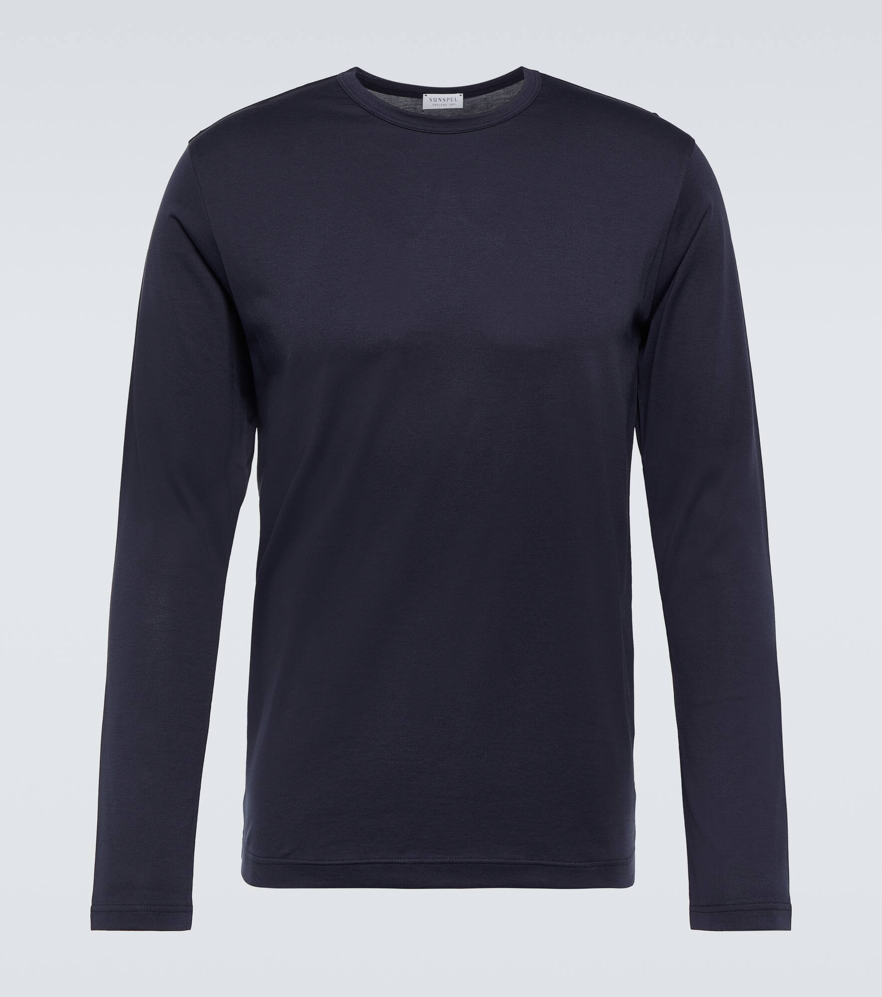 Classic long sleeve cotton T-shirt - 1