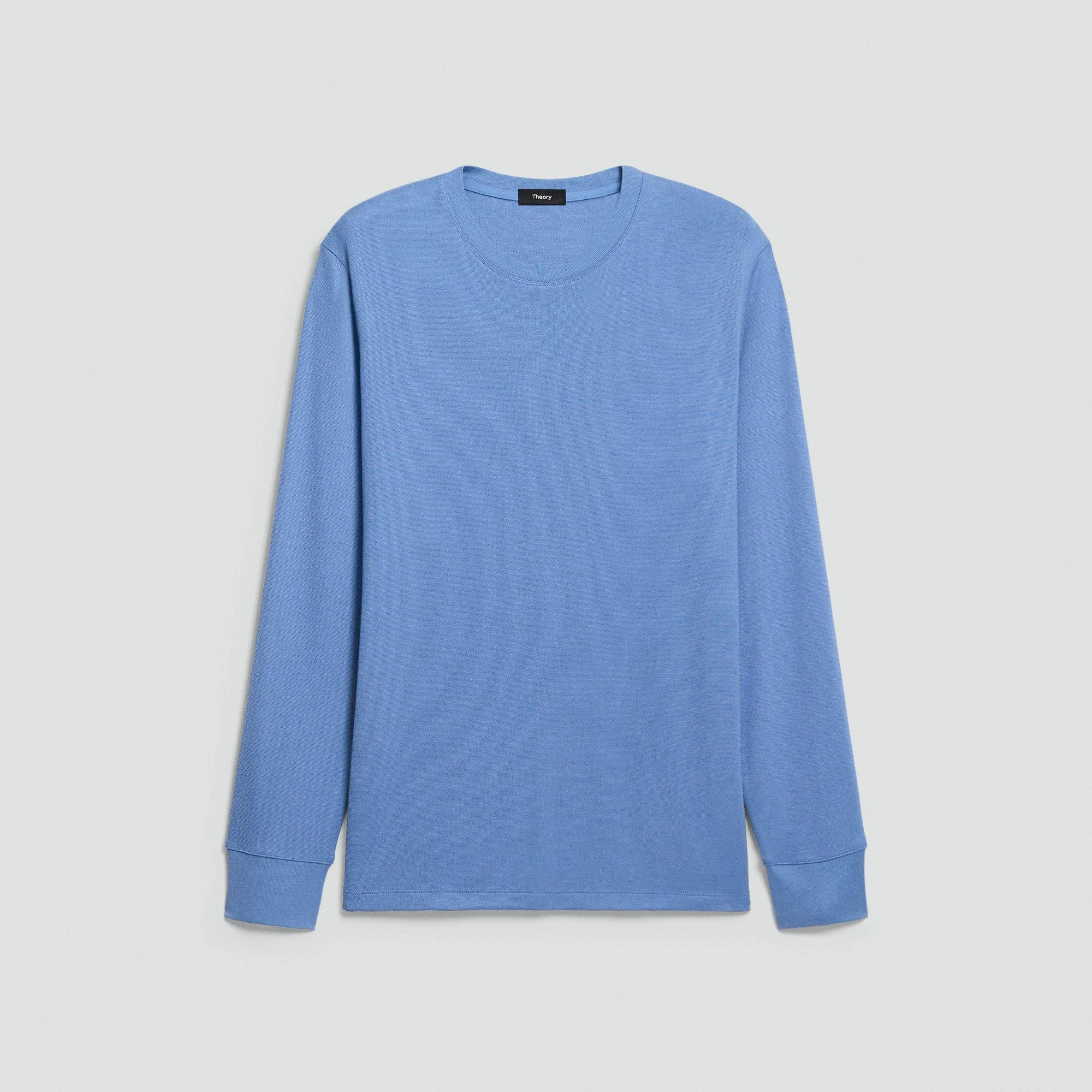 Essential Long-Sleeve Tee in Anemone Modal Jersey - 1