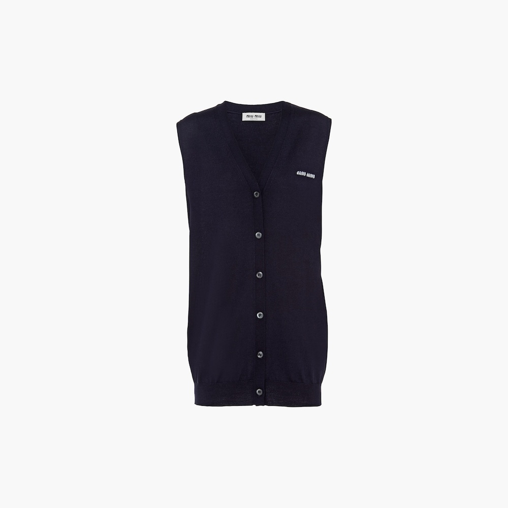 Wool sweater vest - 1