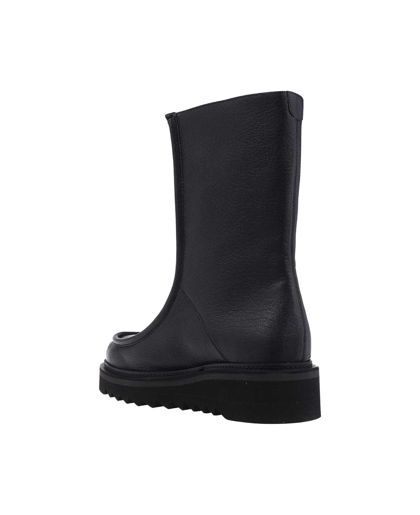 Eurialo Leather Ankle Boots - 3