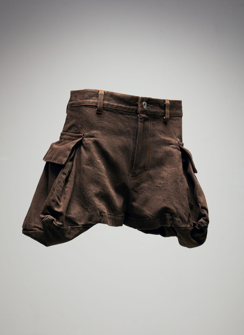 sacai Denim Shorts outlook