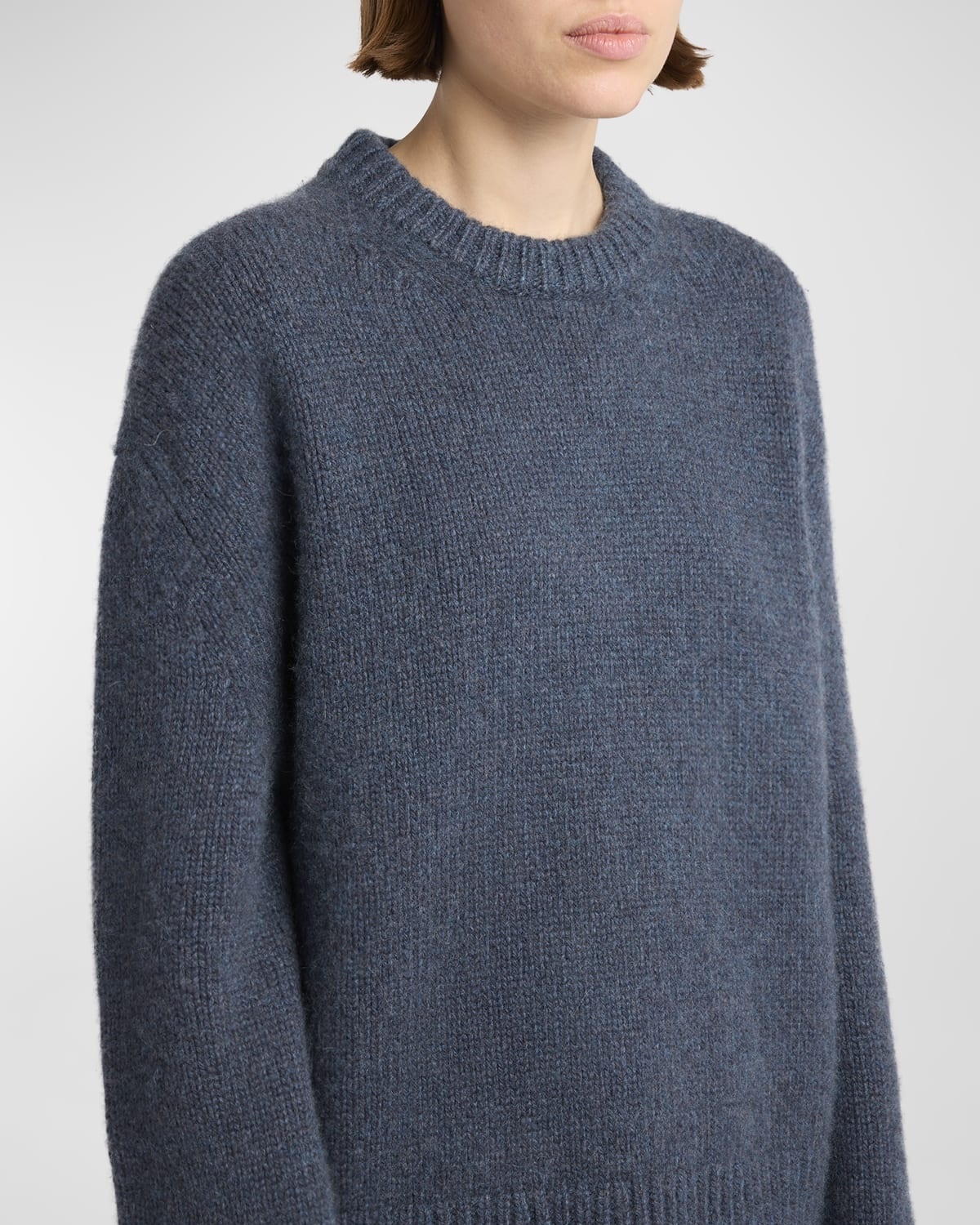 Hamis Brushed Cashmere-Mohair Sweater - 5