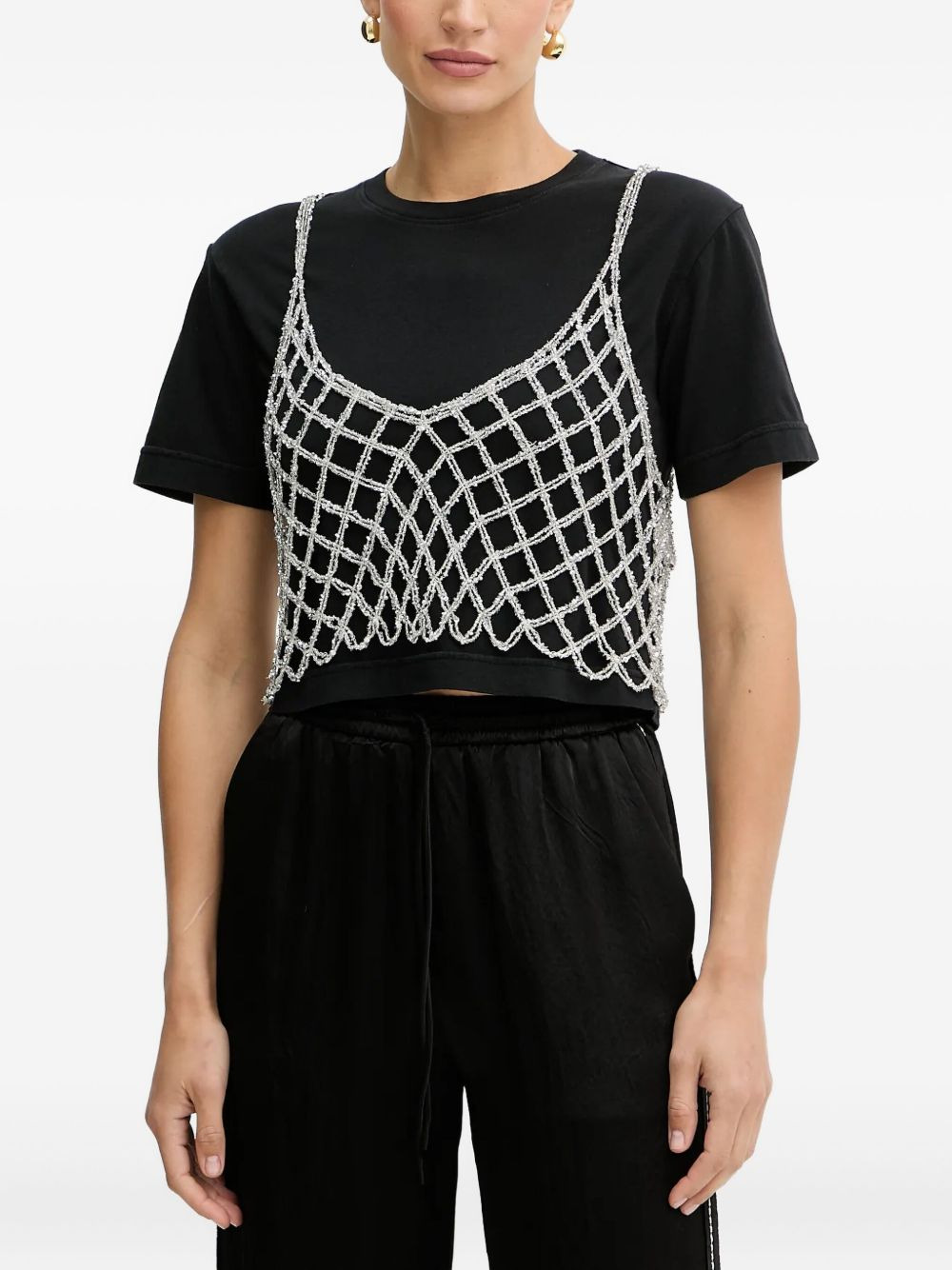 layered T-shirt - 1