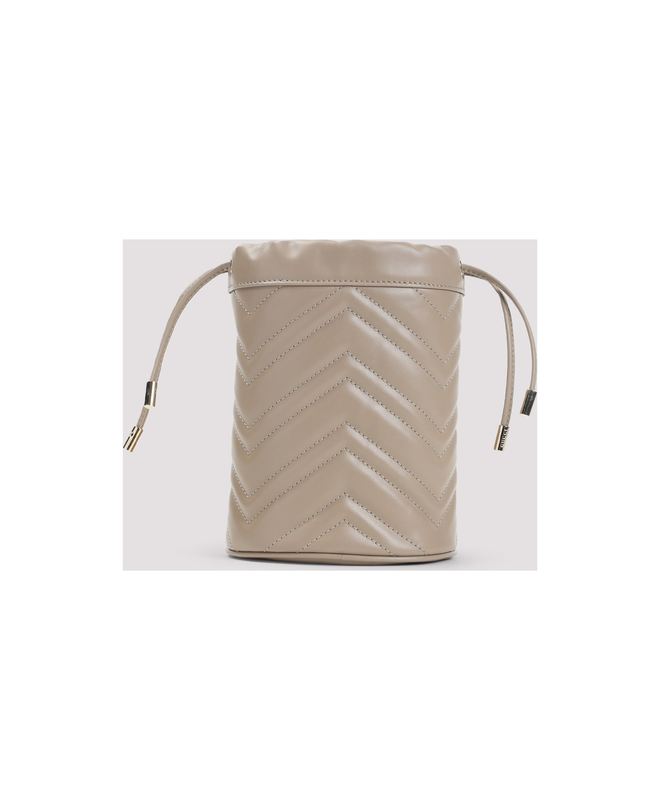Matelassé Leather Pouch - 4