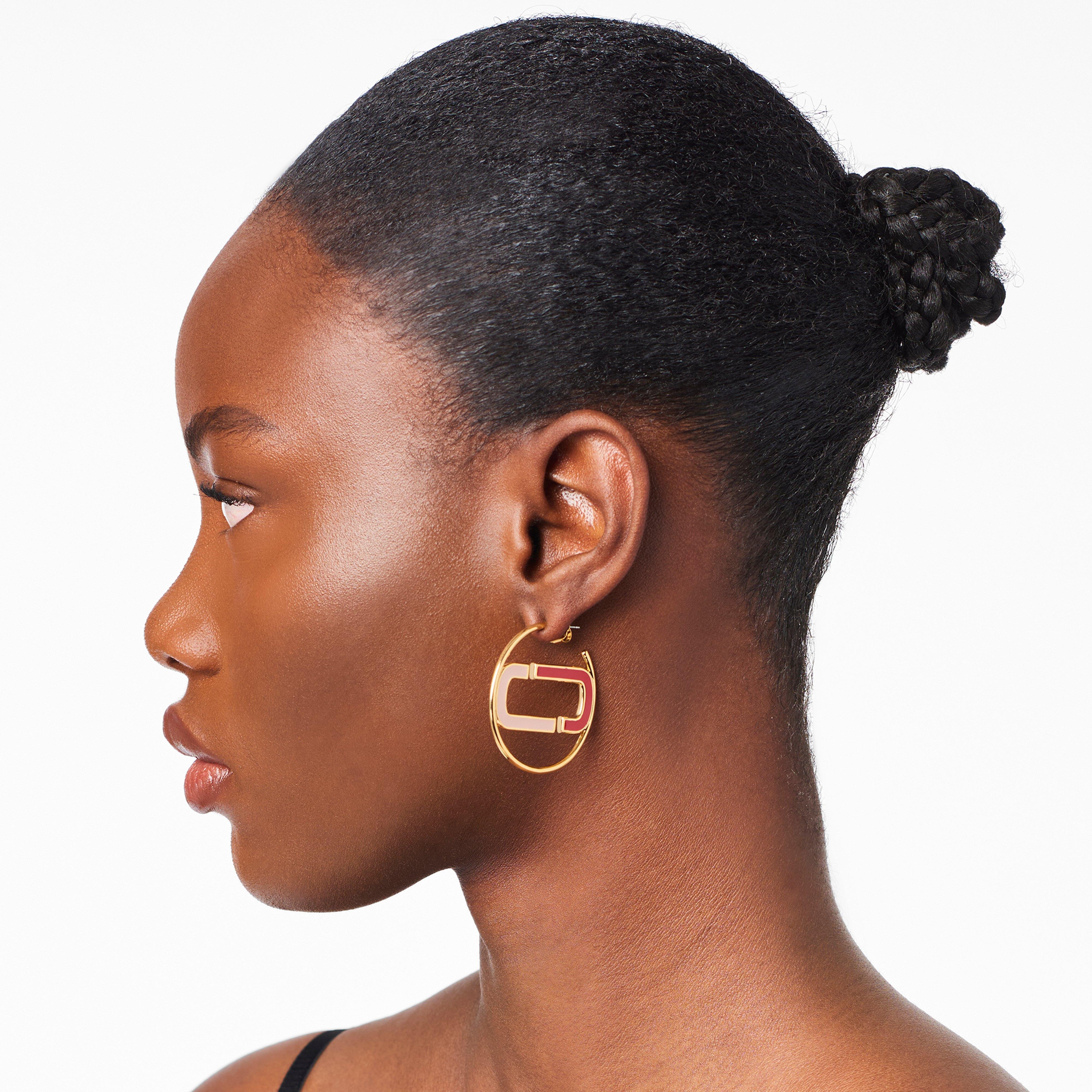 THE J MARC COLORBLOCK HOOPS - 2
