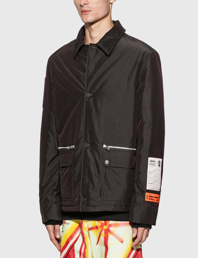 Heron Preston Zip Pocket Coach Jacket outlook