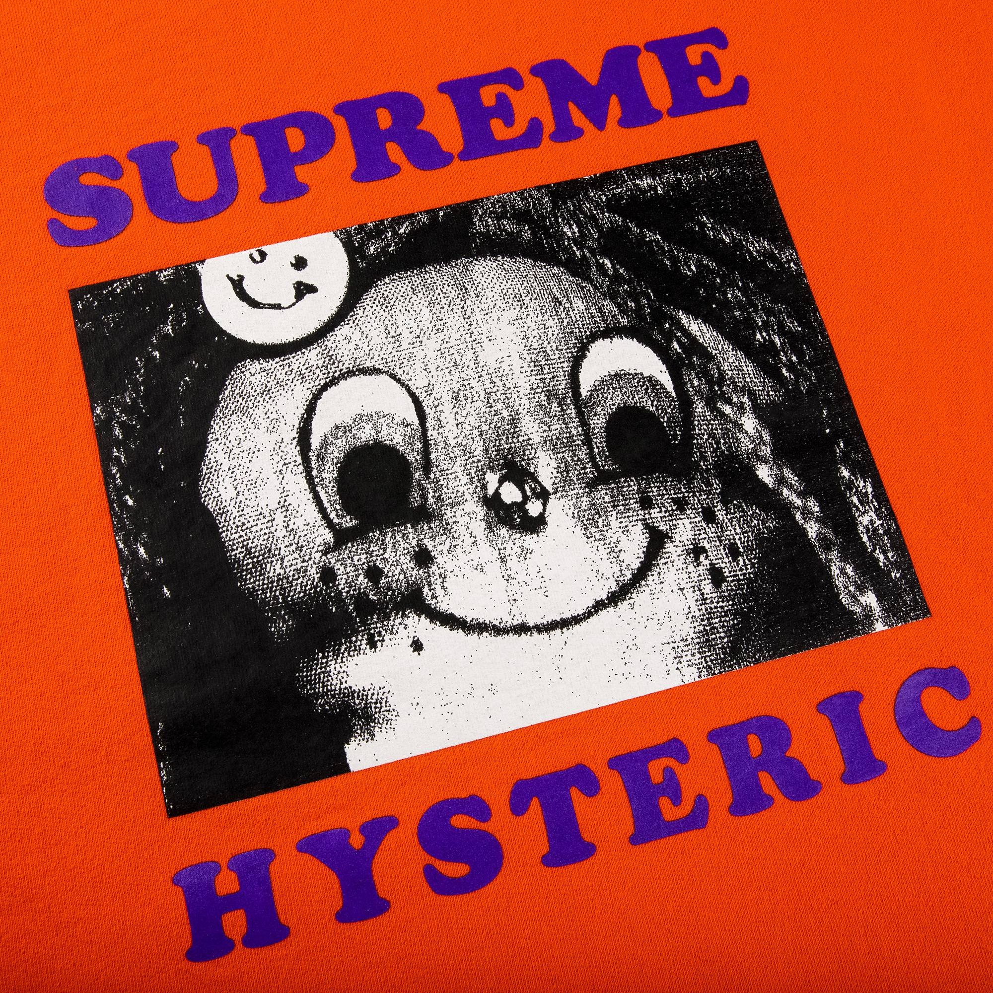 Supreme x Hysteric Glamour Crewneck 'Orange' - 2