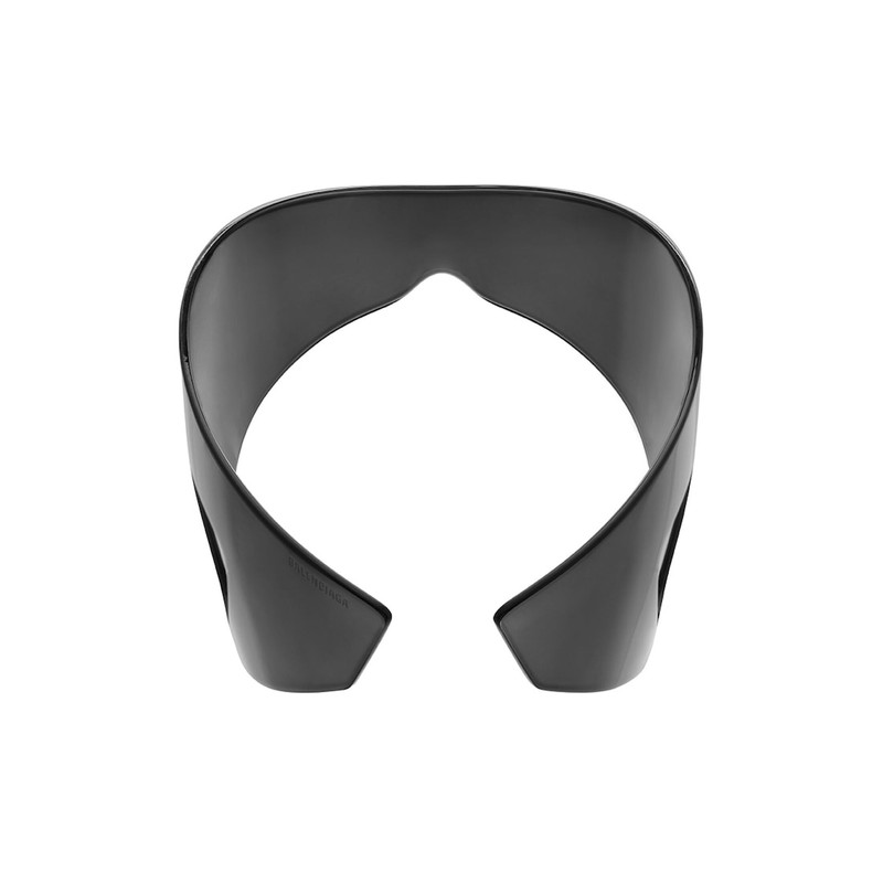 BALENCIAGA 24/7 Mask Sunglasses  in Black outlook