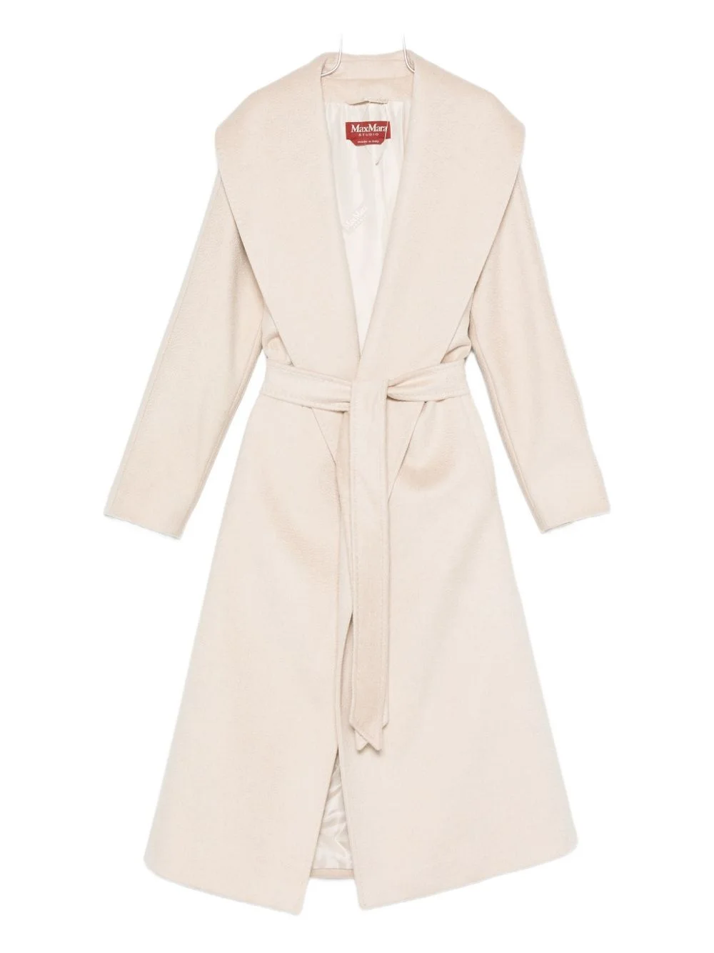 belted coat - 1
