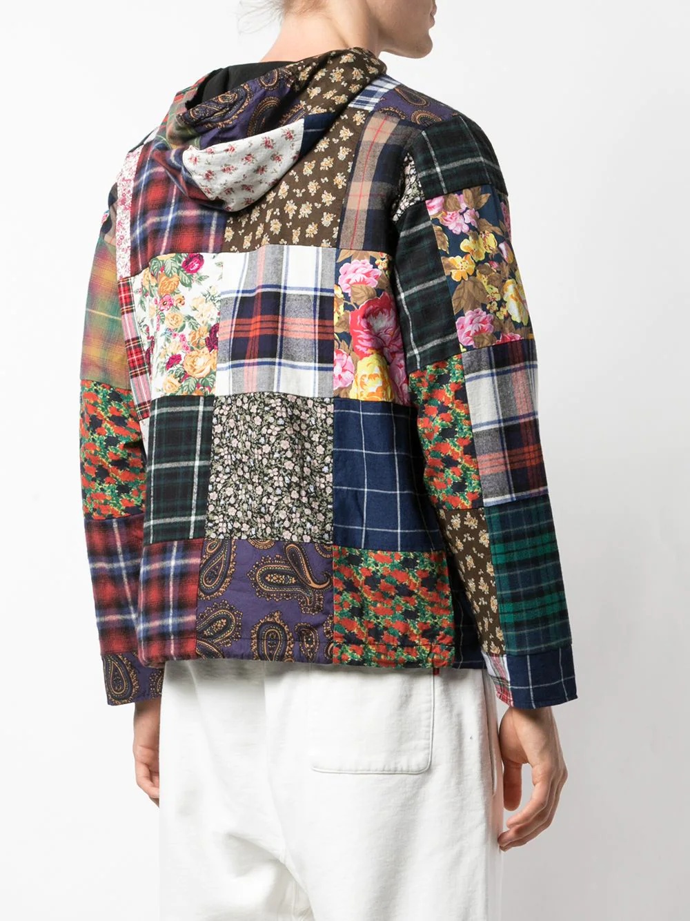 patchwork anorak jacket - 4