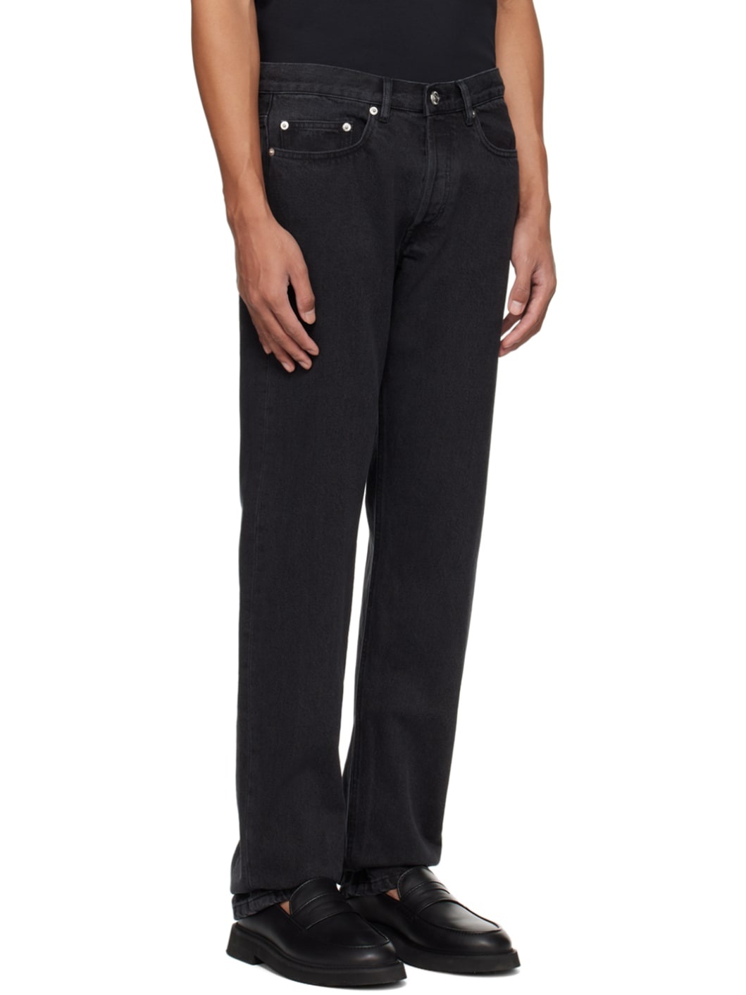 Black New Standard Jeans - 2