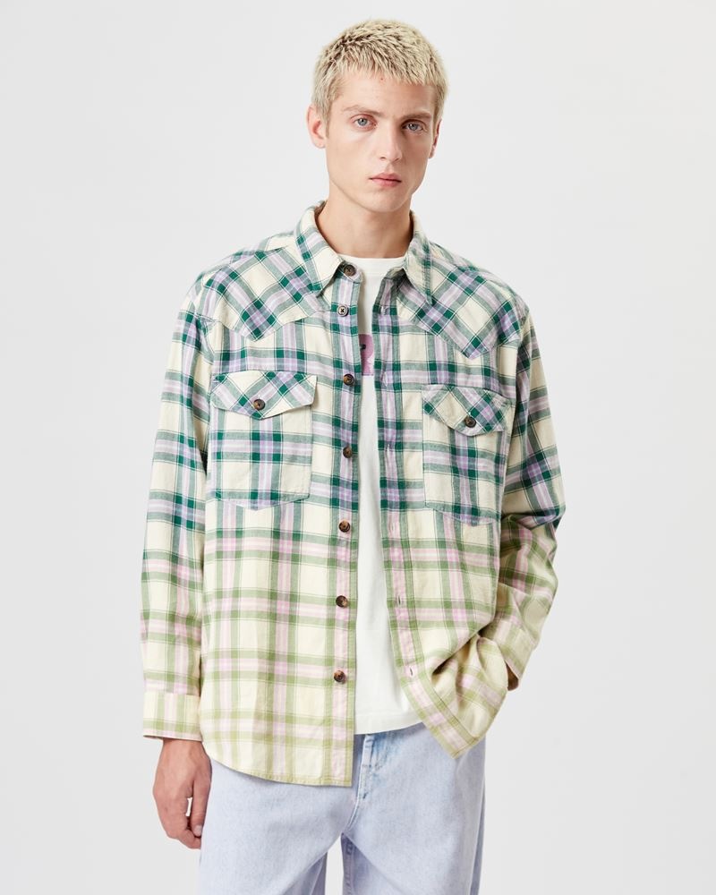 MANEM CHECKED COTTON SHIRT - 4
