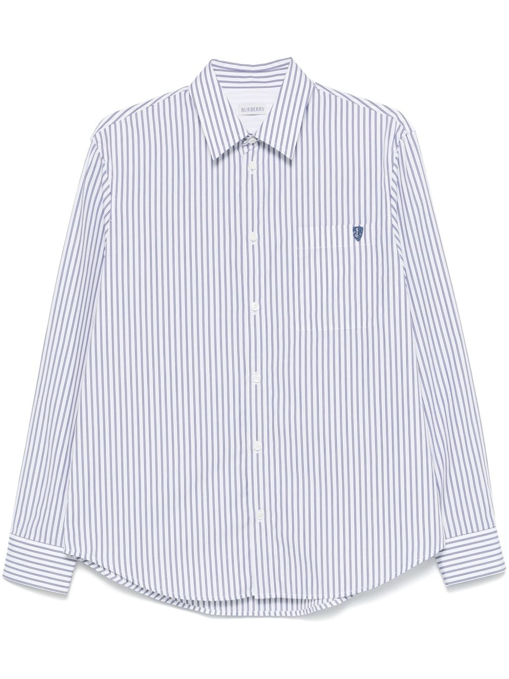 striped cotto shirt - 2