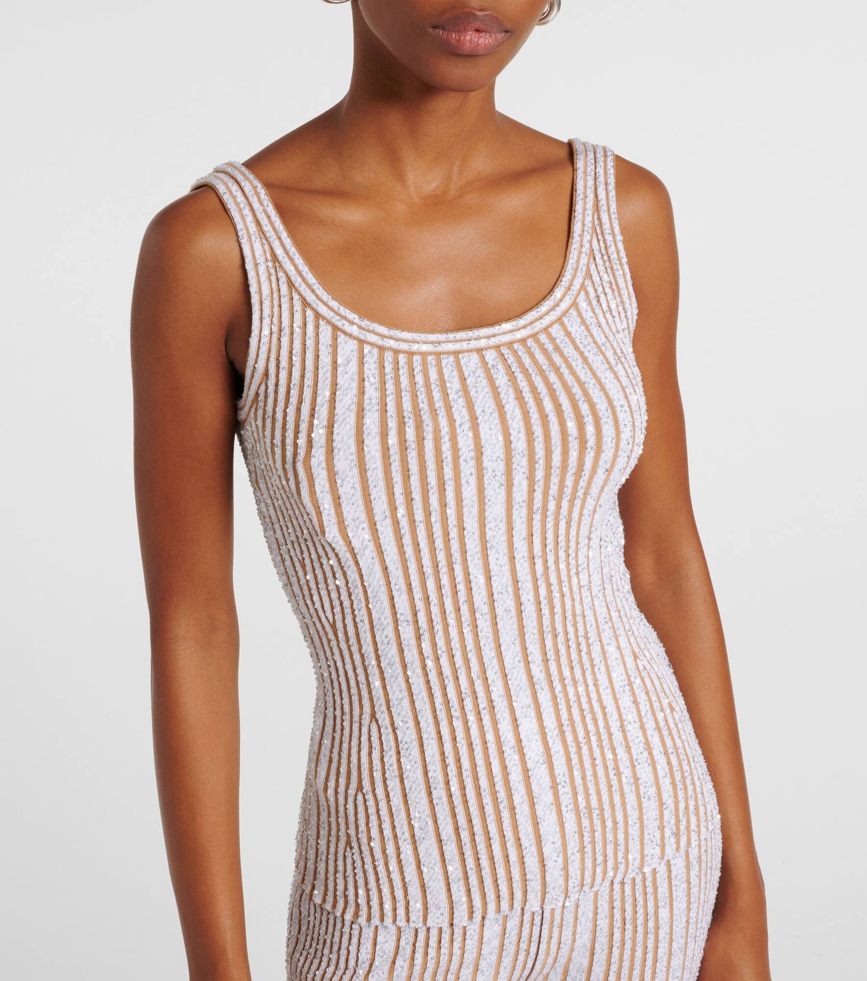 Sequined tank top - 5