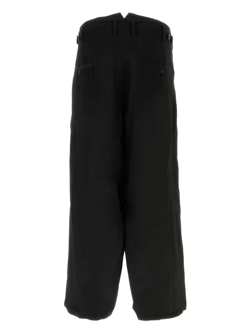 Yohji Yamamoto silk trousers outlook