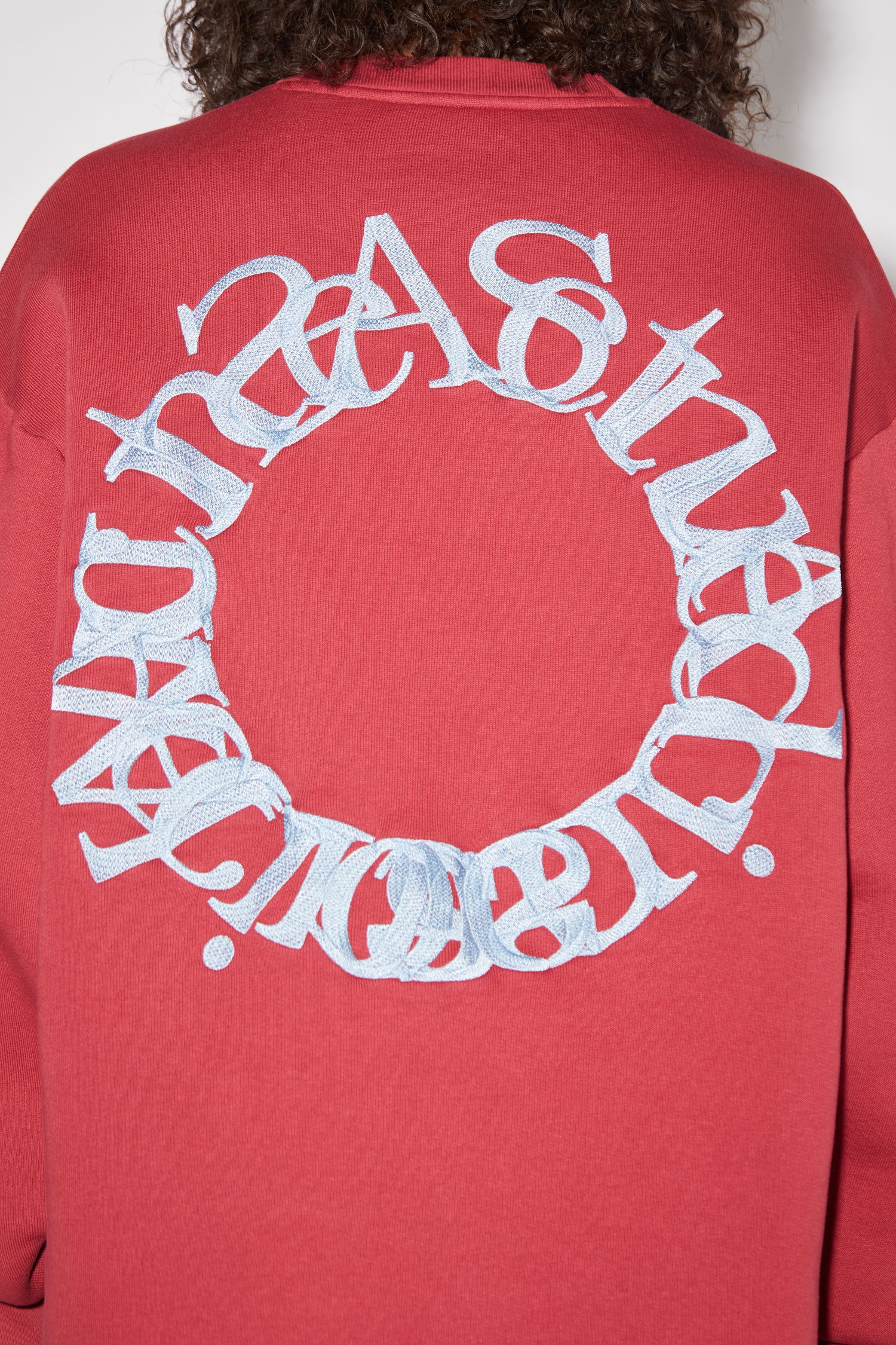 Logo sweatshirt - Burgundy - 6