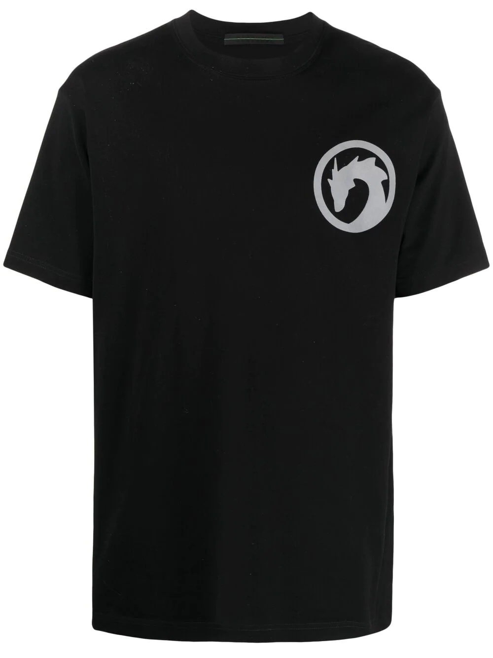 logo-print cotton T-shirt - 1