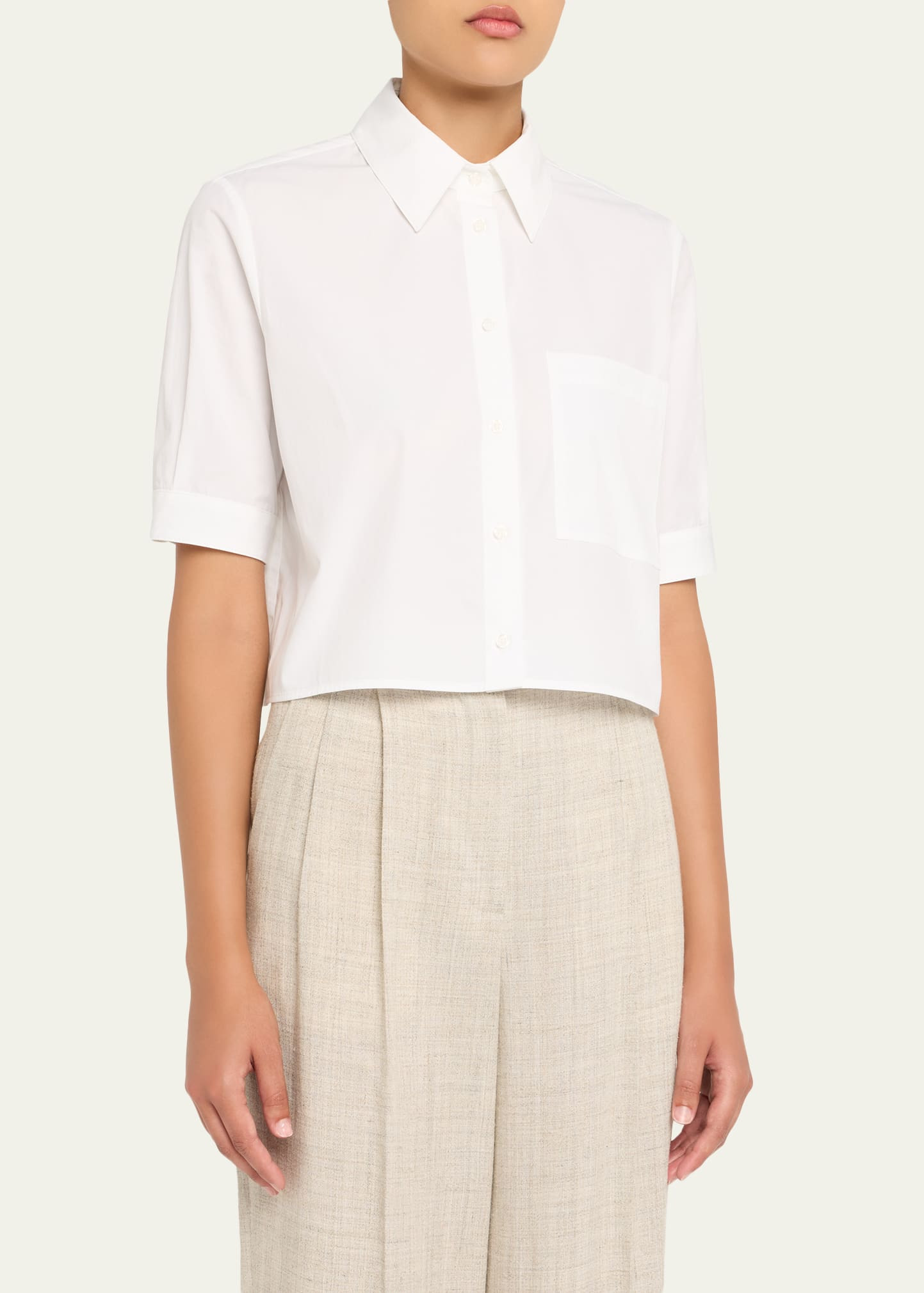 Short Lived Button-Front Shirt - 4