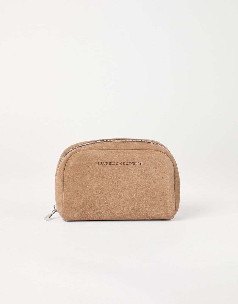 Suede beauty case 1